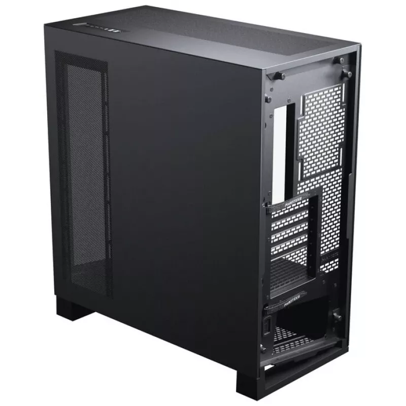 PHANTEKS NV-Series NV5 MK2 ATX korpusas, grūdintas stiklas, DRGB - satino juoda + 3 vnt. M25 Gen2 PWM D-RGB ventiliatoriai Reverse Blade + 1 įprastas ventiliatorius - 120 mm
