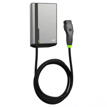 Sieninis elektromobilių kroviklis Green Cell GC EVGC021B2250 3,6–22 kW 5 m NFC pilkas aliuminis