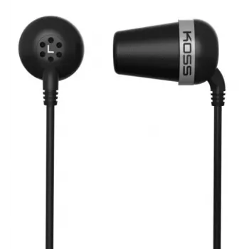 Koss THE PLUG CLASSIC laidinės ausinės, į ausis, triukšmo slopinimas, juodos