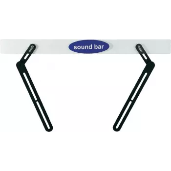 SpeaKa Professional Soundbar Laikiklis Easy Swivel — Juoda, Pora, modelis 1211124