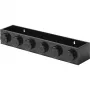 Lentynų sistema LEGO Bookshelf 41121733, juodas padėklas