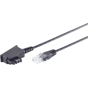 Telefono kabelis ShiverPeaks S/CONN 12-09045 3 m juodas