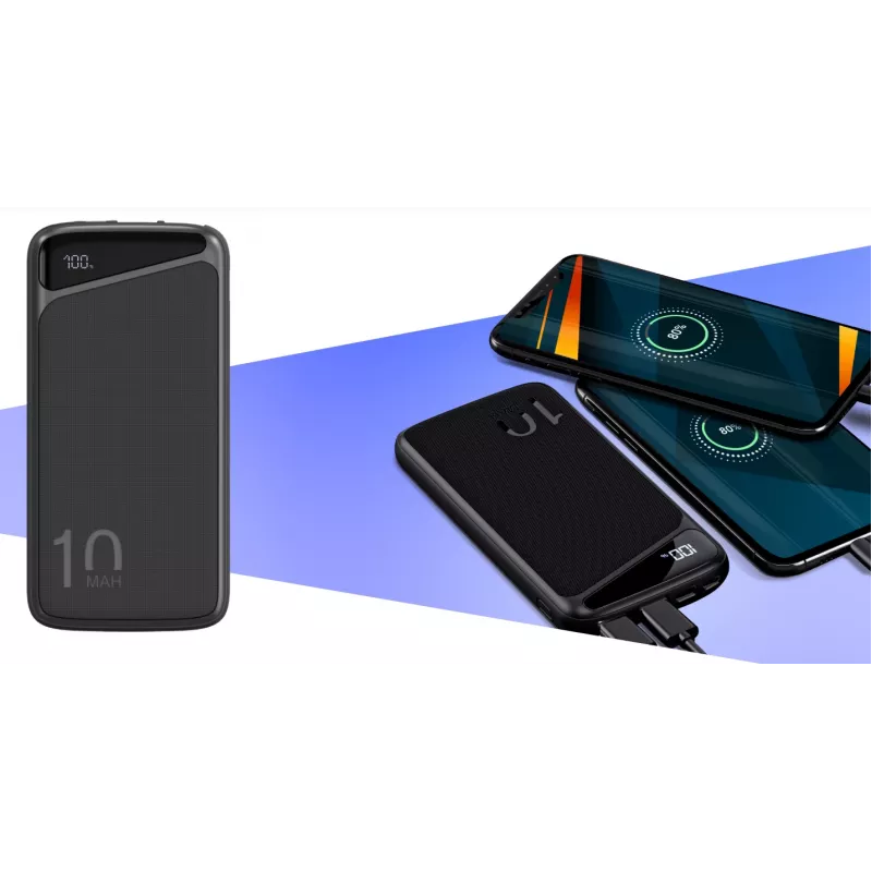 Nešiojamas išorinis akumuliatorius Navitel PWR10 MX BLACK 10000 mAh