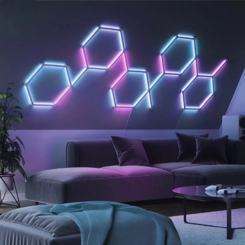 Nanoleaf Lines plėtinių rinkinys 3 vnt. (baltas)