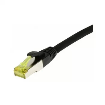 Patch kabelis RJ45, CAT6A 500 MHz, 0,5 m, juodas, S-STP (S/FTP), TPE/LSZH (Ultraflex), AWG26, su Cat.7 žaliava, Synergy 21 (S217616)