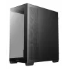 Korpusas DeepCool CG580 4F Midi Tower — ATX/MicroATX/ITX, grūdintas stiklas, 3×120 mm + 1×120 mm ventiliatoriai, 2×3.5 colio ir 2×2.5 colio diskų vietos, USB-A×2 USB-C×1, juodas