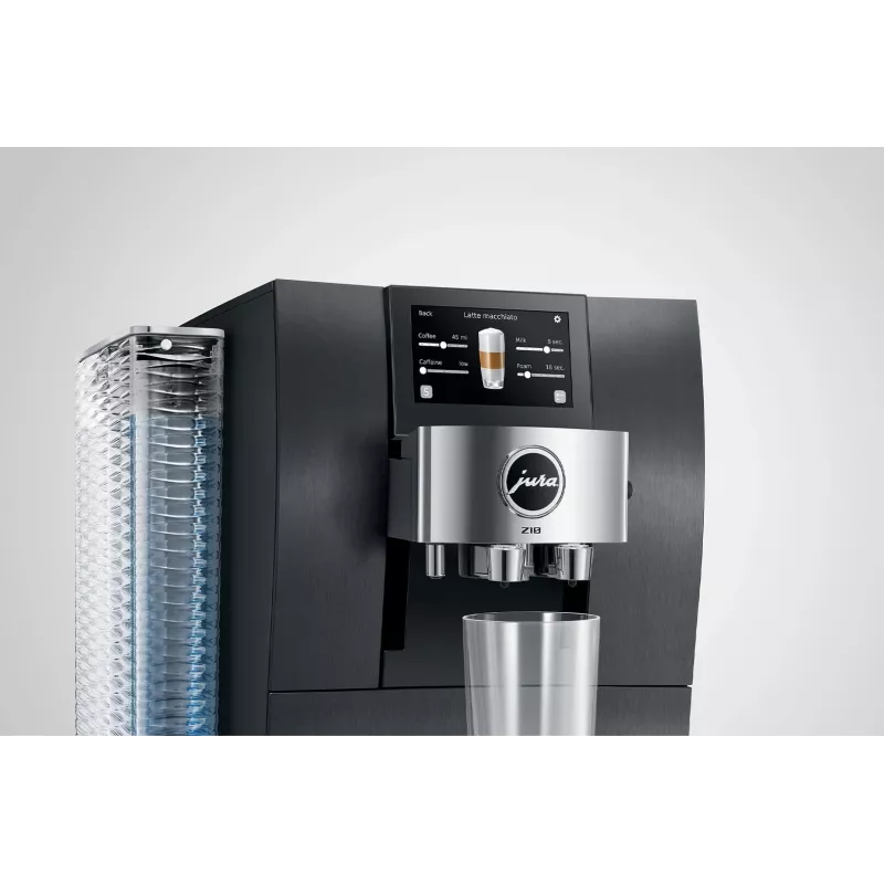 Espresso aparatas JURA Z10 Fully-auto 2.4 L Aliuminis Juodas, 1450 W, 15 bar, 51 gėrimų