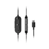 Creative 51EF0980AA000 Chat USB ausinės ant galvos su mikrofonu, laidinės, stereo, juodos