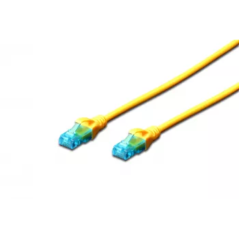 Ethernet Patch kabelis Digitus DK-1511-010/Y geltonas