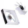 Kompiuterio ventiliatorius Jonsbo ZK-120W 3in1 A-RGB baltas — 120 mm, A-RGB apšvietimas