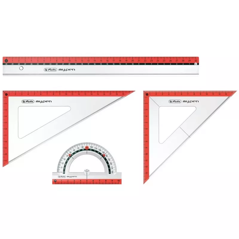 Liniuotės rinkinys Herlitz 11368222