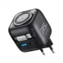 Keliautojas GaN įkroviklis Havit UC250 A-EU 35W 20V 1xUSB-C 0.7m juodas