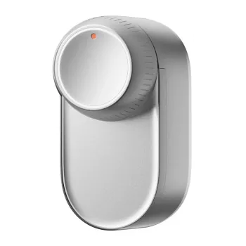 Išmanioji durų spyna SwitchBot W5600000S Sidabrinė – Bluetooth ryšys, suderinama su standartiniais cilindrais