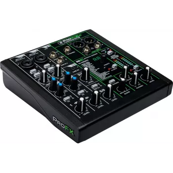 Mikser Mackie ProFX6v3 kompaktiškas 6 kanalų analoginis mikseris su USB sąsaja