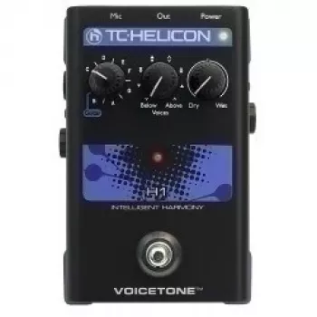 Vokalinis harmonizatorius TC-Helicon VoiceTone H1 – korekcija ir reverbas gyvam garsui bei studijai