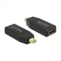 Lyties keitiklis DeLOCK 65583 mini DisplayPort 1.2 į HDMI, juodas
