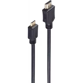 shiverpeaks BS77473-2 HDMI laidas 3 m HDMI A tipo (standartinis) HDMI C tipo (Mini) juodas
