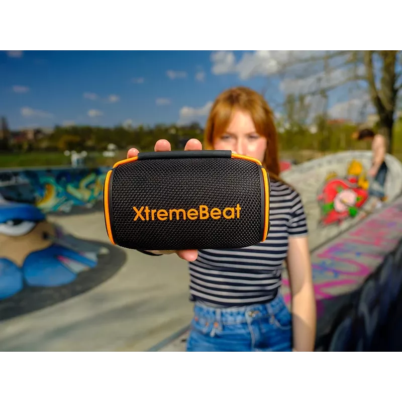 Tracer XtremeBeat Lite TWS nešiojamas Bluetooth garsiakalbis juodas 10 W