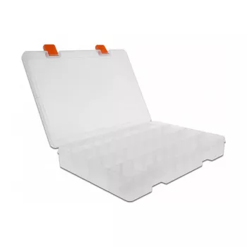 Dėžutė įrankiams DeLOCK skaidri rūšiavimo plastikinė 18350