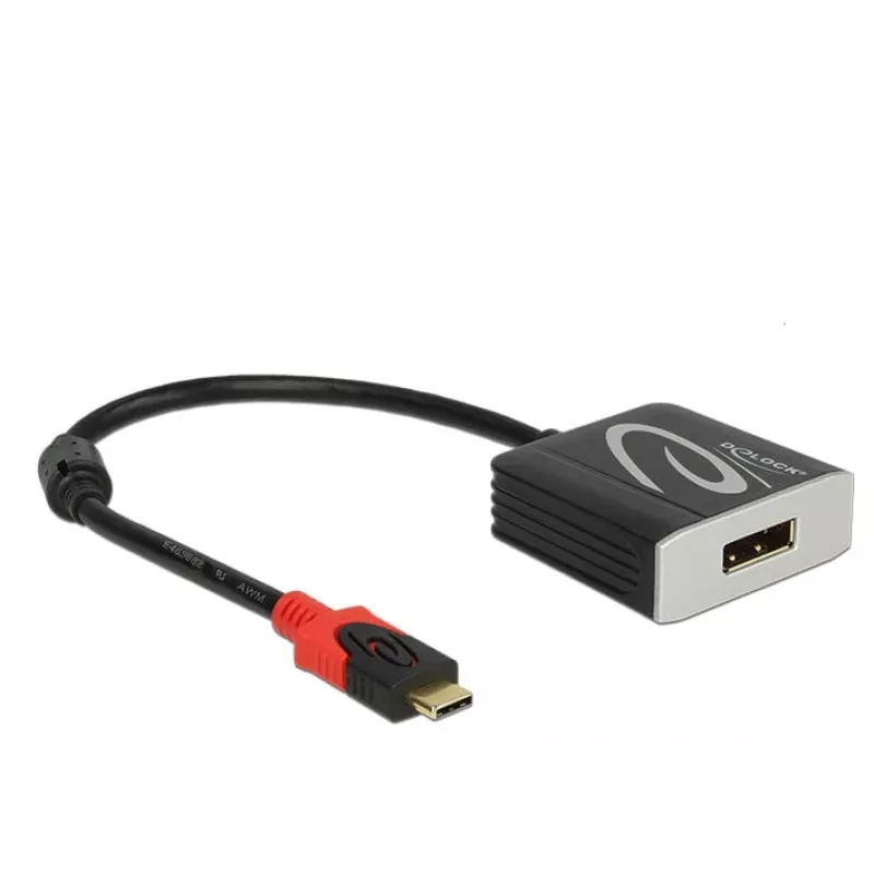USB-C vaizdo adapteris DisplayPort Delock 63312
