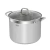 Resto Kitchenware Libra apvalus nerūdijančio plieno puodas 13 L, 22 cm