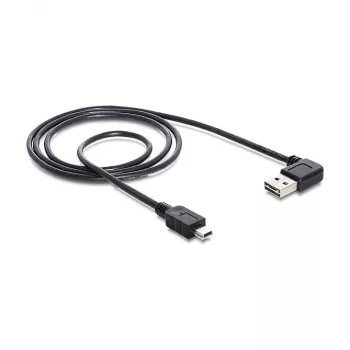 USB laidas DeLOCK 2m USB 2.0 A - miniUSB m/m 83379 Juodas