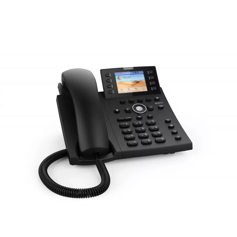 IP telefonas Snom D335 juodas TFT