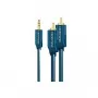 MP3 adapterio laidas (3,5 mm garso lizdas / 2x RCA lizdai) - 7,5 m papildomas adapteris, skirtas MP3 grotuvams, iPod ir išmaniesiems telefonams