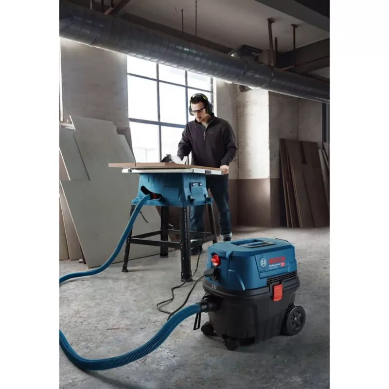 Bosch GAS 12-25 PL 21 L Būgninis dulkių siurblys Šlapiam ir sausam valymui 1250 W Dulkių maišas