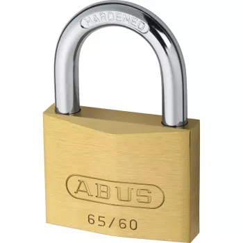 Įprastas spynos ABUS 65/60 KD su raktu, individualus raktas, 2 raktai