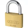 Įprastas spynos ABUS 65/60 KD su raktu, individualus raktas, 2 raktai