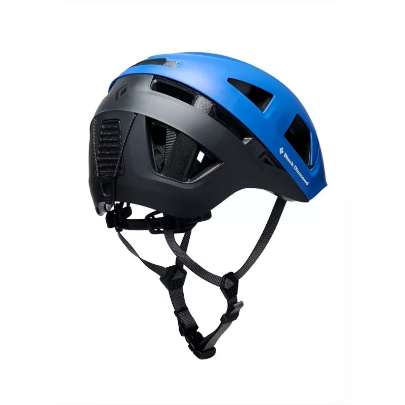 Pusšalis šalmas Black Diamond Capitan E Drifter Blue M/L — kietas korpusas, EPS, 58–63 cm, 350 g, reguliuojamas, ventiliacija