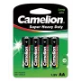 Vienkartinė baterija Camelion R6P-BP4G (AA, cinko-anglies, 1,5 V, 4 vnt.)