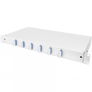 Skaidulinės optikos sujungimo dėžė Digitus DN-96320/9 SC OS2 51.5 cm Pilka