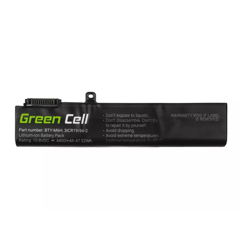 Nešiojamojo kompiuterio baterija Green Cell MS16, skirta MSI GE62 GE63 GE72 GE73 GE75 GL62 GL63 GL73