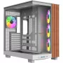 Korpusas Thermaltake View 380 XL WS ARGB Snow White – Midi bokštas, ATX palaikymas, langas