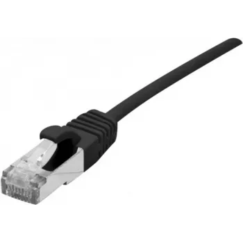 Dexlan tinklo kabelis 858736 Juodas 0,5 m Cat6a S/FTP RJ-45