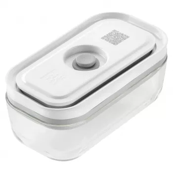 Maisto laikymo indas ZWILLING 36803-100-0 stačiakampis stiklas 0.35 L, pilkas, hermetiškas, sukraunamas