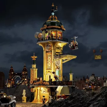 Steampunk apžvalgos bokštas, konstravimo žaislas