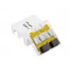 LANBERG OU6-0002-W kištukinis lizdas RJ-45 Cat6 baltas, 2 prievadai, 30×54×57 mm