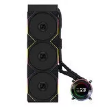 All-in-one skysčio aušintuvas Lian Li GA II Hydroshift II LCD-C 360TL 12 cm Juoda