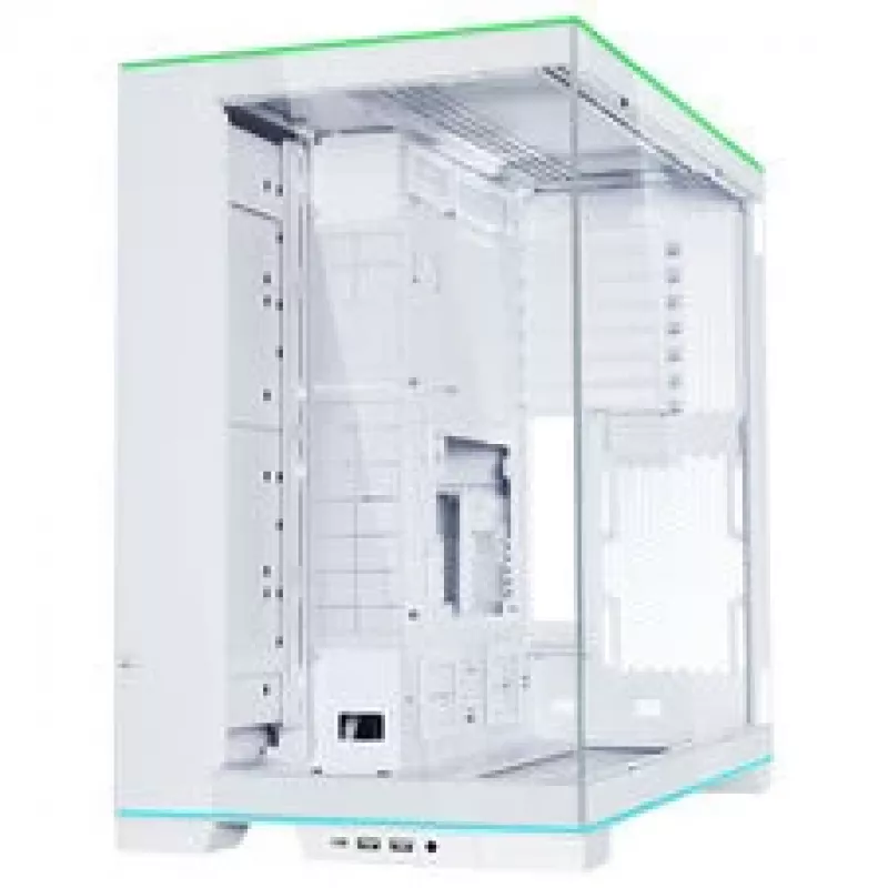 Lian Li O11 Dynamic EVO RGB PC korpuso rinkinys + HydroShift II LCD-S 360TL AiO + 6x UNI FAN SL-INF 120 Reverse Blade ventiliatoriai - Balta