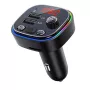 FM siųstuvas VAKOSS TC-B439K Bluetooth USB, 87.5–108 MHz, microSD/USB atkūrimas, 5V/3.1A išėjimas, RGB ekranas