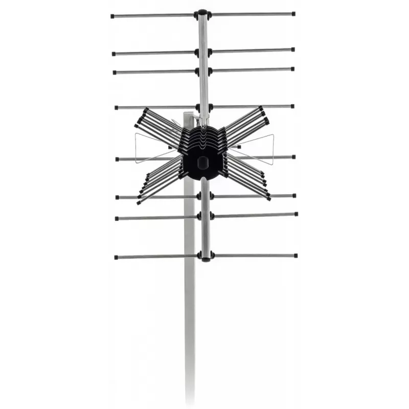 Išorinė TV antena SENCOR SDA 611 DVB‑T2/T 12 dB 75Ω su 4G LTE filtru
