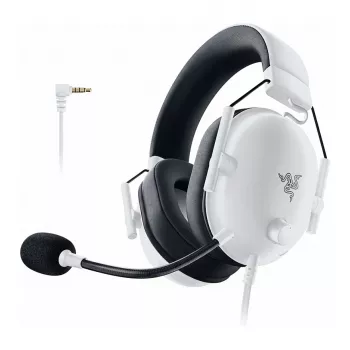 BlackShark V3 X Hyperspeed for PlayStation, belaidės ausinės žaidimams Baltos, 2,4 GHz raktas, Bluetooth, USB