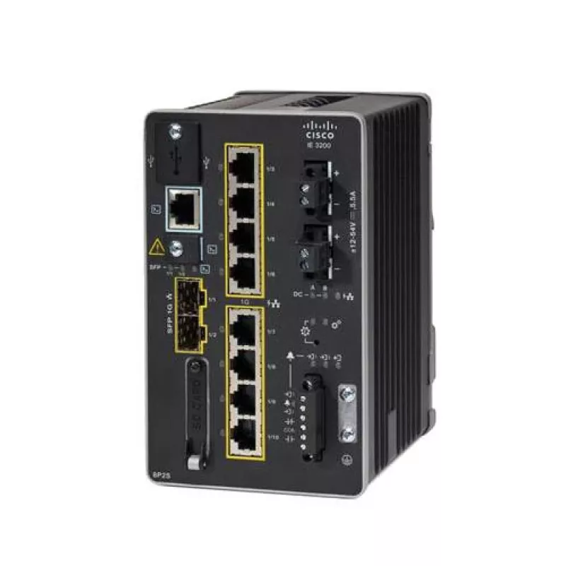 Valdomas L2 pramoninis tinklo jungiklis Cisco IE-3200-8P2S-E