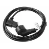 Maitinimo laidas LANBERG CA-C13C-12CC-0018-BK, 2 m, C13 jungtis prie CEE7/7, juodas, kampuotas C13