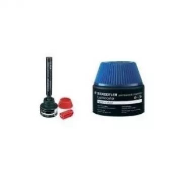 Pripildymo rašalas Staedtler Lumocolor 488 50 juoda 30 ml 4 vnt