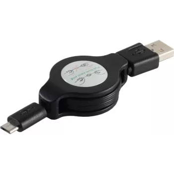 USB kabelis ShiverPeaks BS14-18001 1 m USB A – Micro-USB B juodas