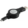 USB kabelis ShiverPeaks BS14-18001 1 m USB A – Micro-USB B juodas